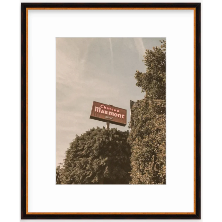 Chateau Marmont Sunset Sign